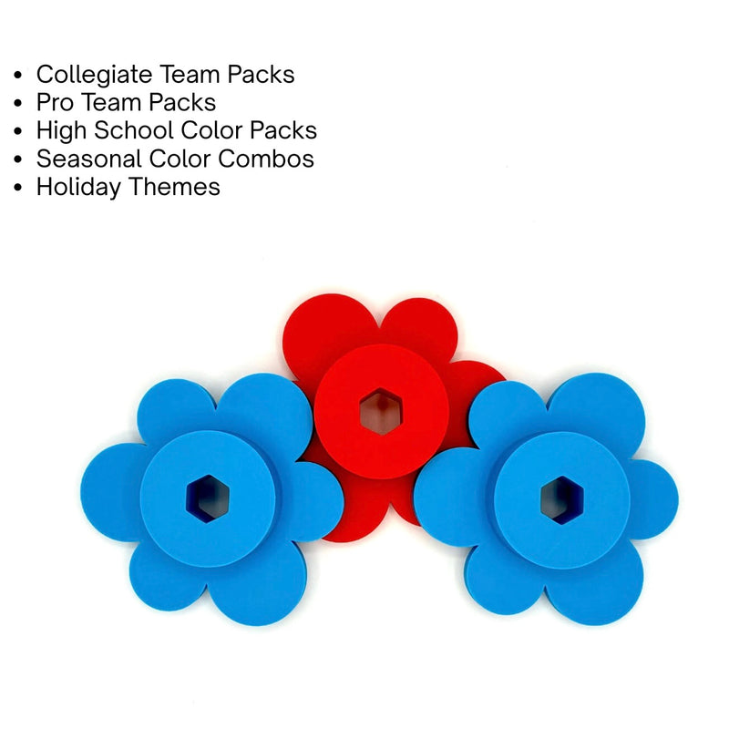 Block Flower Add-On Pack (Set of 3)