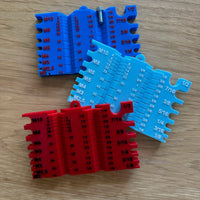 Bolt & Screw Gauge Tool | Metric/SAE Thread Sizing Guide