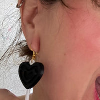 3 Pack Heart Lollipop Earrings