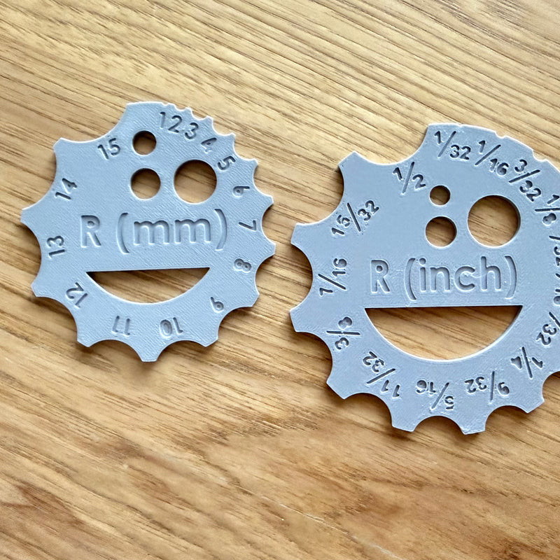 Fillet Radius Gauge Set | Metric & Imperial