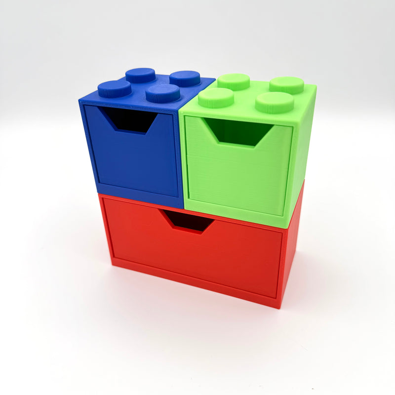 Block Drawers Desk Organizer