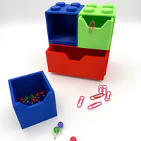 Block Drawers Desk Organizer