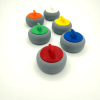 Curling Stone Magnets 6-Pack