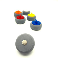 Curling Stone Magnets 6-Pack